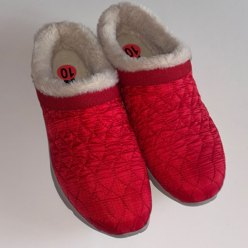 Easy Spirit Bimmy Women's Slip On SIZE 10 RED EASY SPIRIT BIMMY SLIP ON NWT
